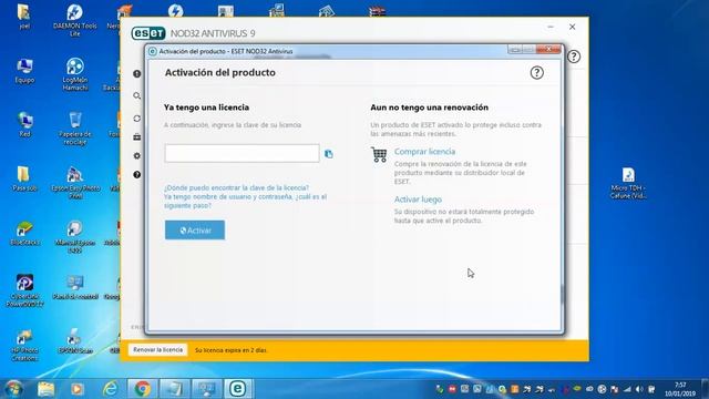 licencias para antivirus eset not32 versión 10 2020 смотреть онлайн