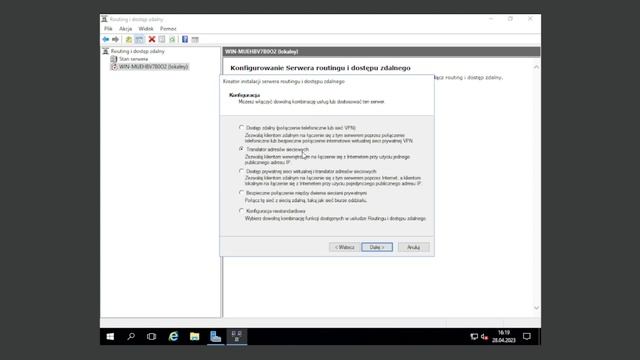 Instalacja i konfiguracja Windows Server 2016 : Usługa NAT (routing) смотреть онлайн