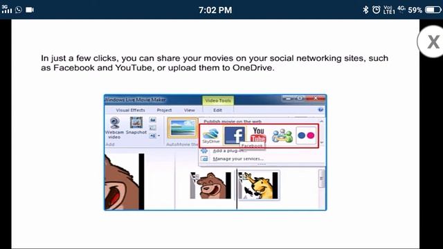 Class -8 Lesson 2 Windows Movie Maker смотреть онлайн