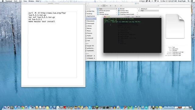 How to Install lua 5.2.1 on Macosx Leopard-Mountain Lion смотреть онлайн