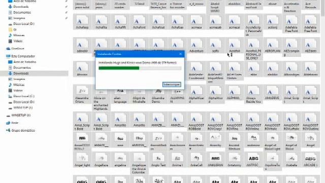 Como instalar Fontes True types no Windows смотреть онлайн