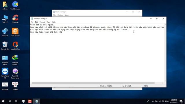Windows 10 LTSC 2019 Nhanh Mượt Nhẹ cho máy cấu hình yếu смотреть онлайн