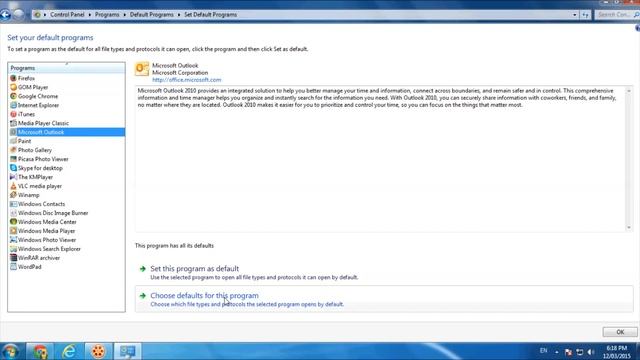How to Set Default Email Program in Windows 7 смотреть онлайн
