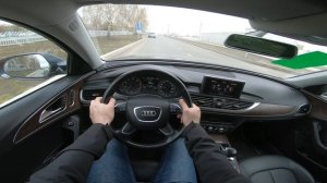 2014 Audi A6 2.0 TFSI (180) POV TEST DRIVE