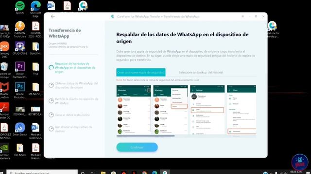 ¿Como Transferir WhatsApp de Android a iPhone 2020? / Fácil, Rápido y Seguro смотреть онлайн