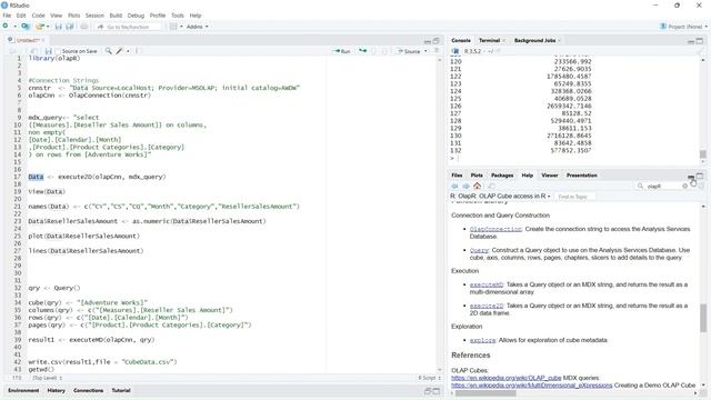 Data Science with SQL Server Multi-Dimensional Cube | R Programming | OLAPR | Power BI | SSRS смотреть онлайн