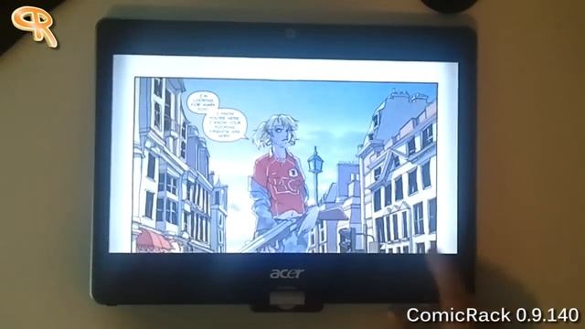 Reading comics on a Touch PC with ComicRack смотреть онлайн