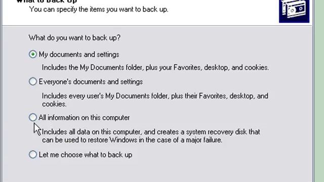 How to Backup Files using Windows Backup смотреть онлайн