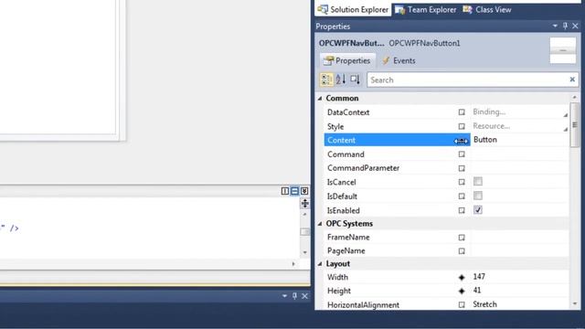 OPC WPF HMI Navigation Buttons смотреть онлайн