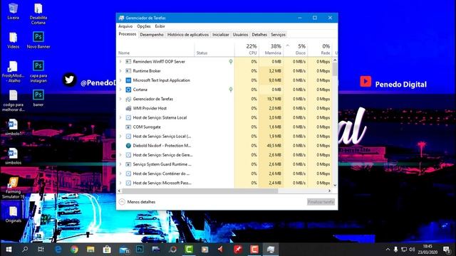 Cortana causando uso de Disco em 100% no Windows 10 veja como desativar смотреть онлайн