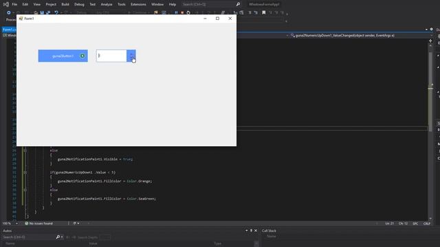 C# - How to Use Guna2NotificationPaint | Guna.UI2 WinForms смотреть онлайн