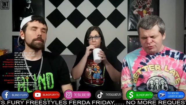 Chillin with Blind Fury LIVE!!! Ep 209 Nature's Wild Berry Review смотреть онлайн
