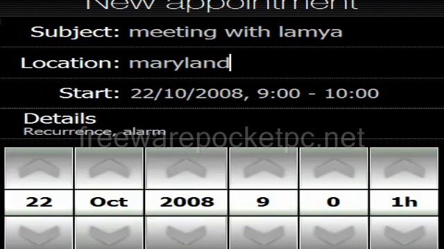 GekoNewCal calendar and appontment free software for Windows Mobile PDA Phones смотреть онлайн