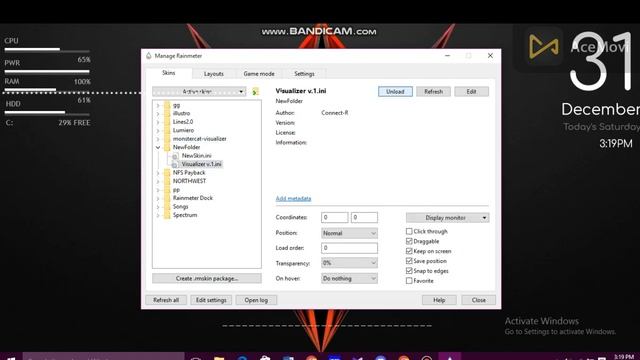 මේ වගේ ලස්සන Desktop එකක් හදමු | Customize Your Desktop With Rainmeter | Sinhala | tech with anu смотреть онлайн