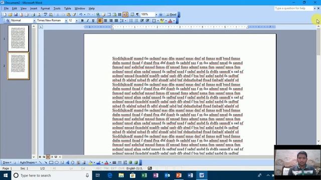MS-Word 2003 Format Menu Part 11 смотреть онлайн