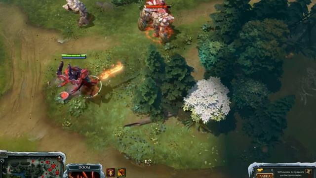 Dota 2 Items : Doom - Crown of Omoz Rare Review смотреть онлайн
