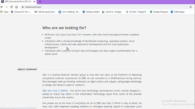 (Off-campus Update) Online DBS Campus Hack 2 Hire Challenge 2021 update By Talent Battle! смотреть онлайн
