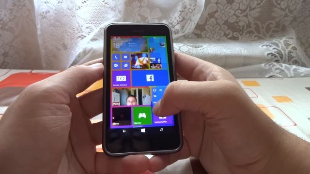 Nokia Lumia 635 running Windows Phone 10 Technical Preview смотреть онлайн