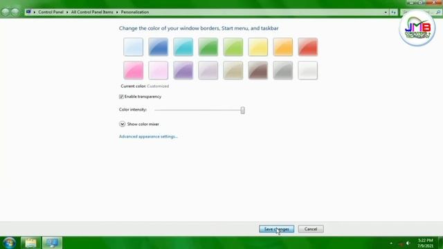 How to Change Windows 7 Theme Color ◆ #Windows7Theme #WindowsTriks смотреть онлайн