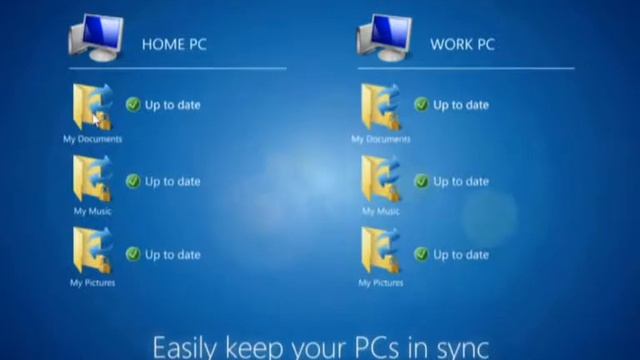 Synchronize Files from to another computer with Windows Live Mesh смотреть онлайн