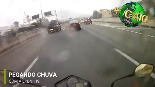 PEGANDO CHUVA COM A EKEN H9 смотреть онлайн
