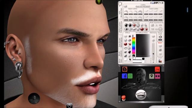 .:: CDC Creation's Applying Beard cutlet and coloring (Head Catwa Bento) смотреть онлайн