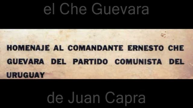 P. Comunista Uruguayo Homenaje al Che L.P cara 2 смотреть онлайн