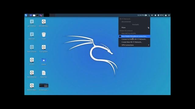 How to connect wifi or modem on kali linux смотреть онлайн