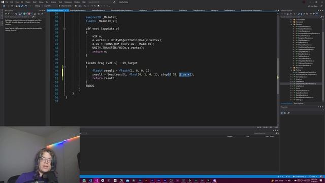 Creating a Stepped Gradient Shader in Unity смотреть онлайн
