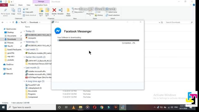 How to install messenger in desktop/ laptop/windows/100% working trick (In Nepali) смотреть онлайн