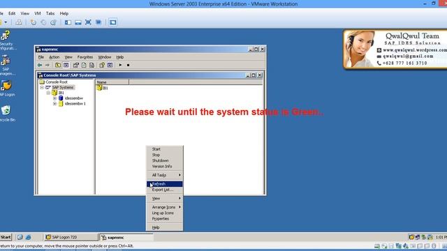 How to run IDES SAP SEM BW on Windows Server 2003 смотреть онлайн