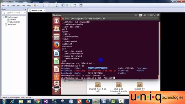 How To Install ns-2.35 in Ubuntu 14.04 LTS without Internet смотреть онлайн