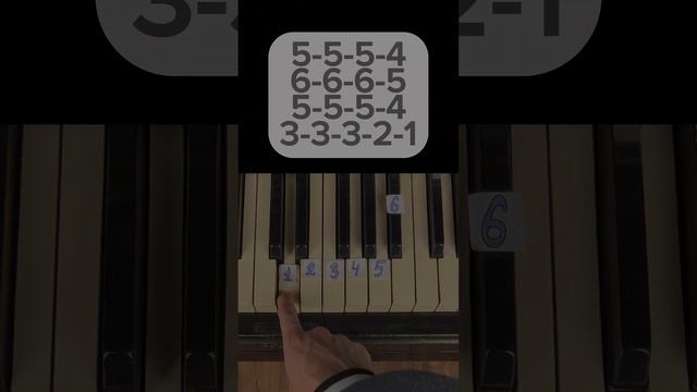SCARY MUSIC ON THE PIANO FOR "JOY" NEIGHBORS | PIANO IN NUMBERS #shorts смотреть онлайн