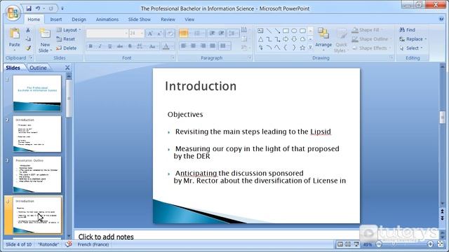 How to move slides with PowerPoint 2007? смотреть онлайн