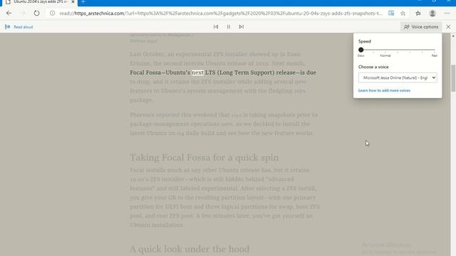 Microsoft Jessa reading my zsys article, in Microsoft Edge (dev build). смотреть онлайн