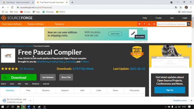 Cara instal software free pascal смотреть онлайн