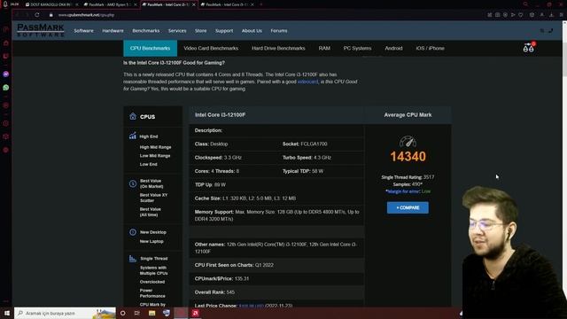 i3 12100f RX 6600 Gamingentr asus Hazır sistem incelemesi смотреть онлайн