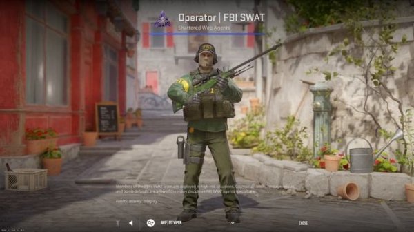 CS2 Operator | FBI SWAT - Counter-Strike 2 Agent Skin Showcase & Inspect