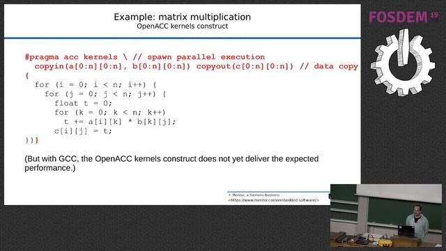 Speeding up Programs with OpenACC in GCC ... using the compute power of GPUs and other accelerators смотреть онлайн