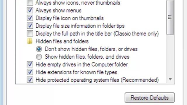 How to Turn on File Extensions in Windows 7 смотреть онлайн