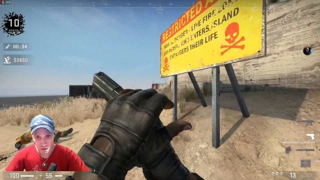 Counter-Strike: Global Offensive Запретная зона [Напарник - Саня Белый ] Danger Zone смотреть онлайн