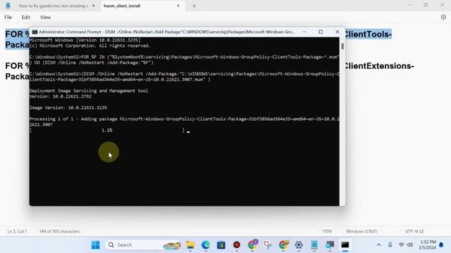 Fix gpedit.msc windows 11 missing | gpedit not found in windows 11 смотреть онлайн