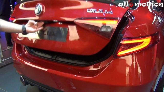 Alfa Romeo Giulia 952 Quadrifoglio @ IAA 2015 смотреть онлайн