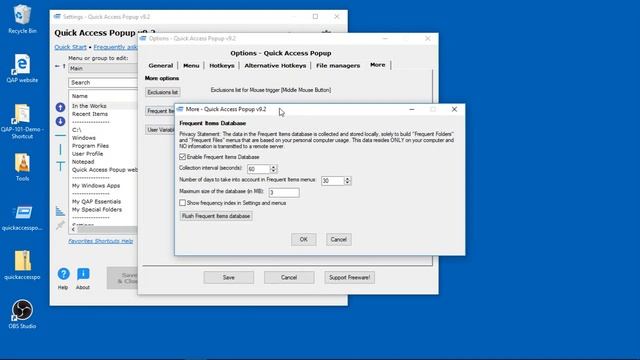 Quick Access Popup "In the Works" menu - QAP Bit by Bit Videos смотреть онлайн