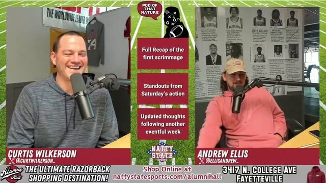 Razorback Football Scrimmage Recap смотреть онлайн