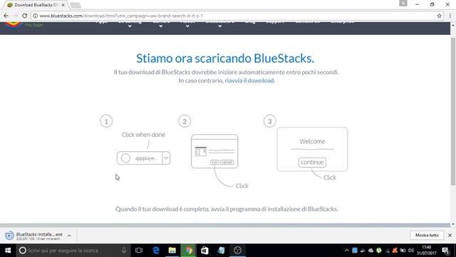 Come Scaricare Bluestacks 3 Gratis in italiano смотреть онлайн