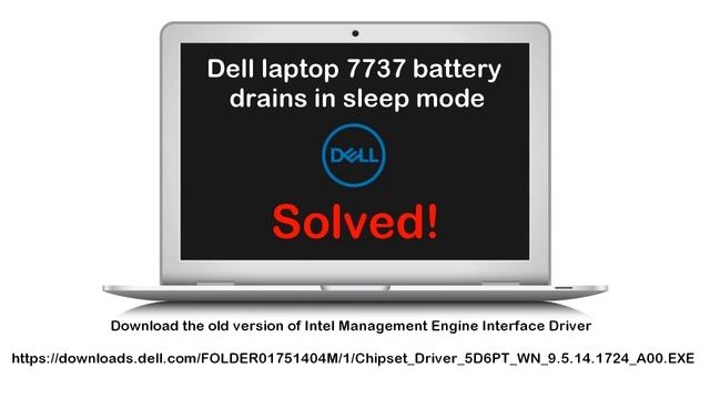 Dell laptop battery drains when shut down and in sleep mode - Solved! смотреть онлайн