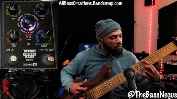 PT 2 Is The Line 6 Pod Express Bass Any Good? Demo/ Tutorial/ Review