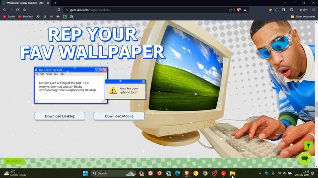 Download Microsoft's new Windows XP Bliss Wallpapers смотреть онлайн