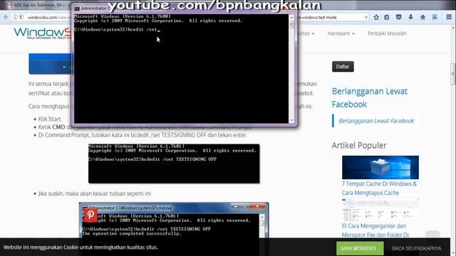 Cara Mudah Menghilangkan Test Mode Windows 7 - WORK 100% ✅ смотреть онлайн